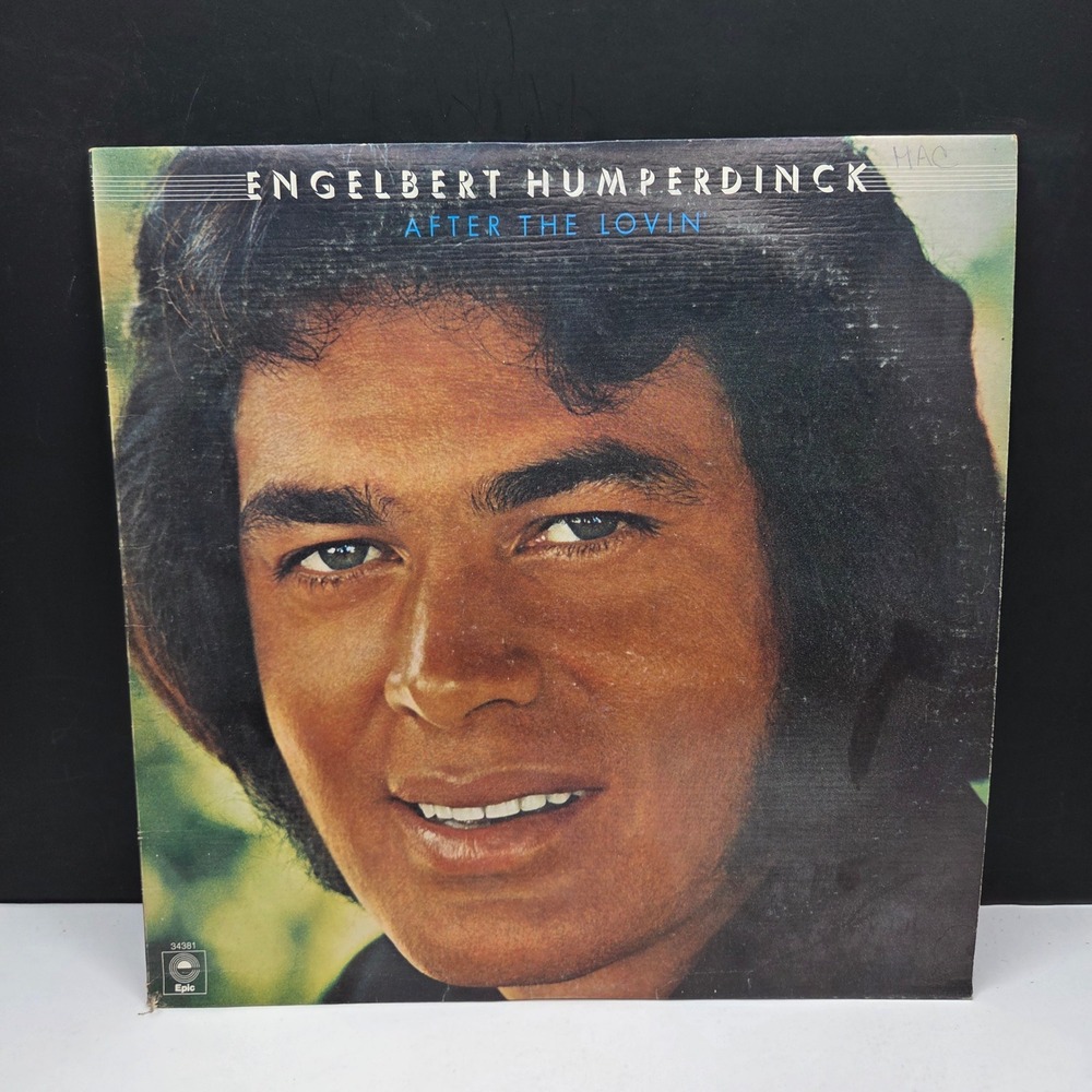 Engelbert Humperdinck After The Lovin' Vinyl LP 1976 Epic PE 34381 Vintage 70s